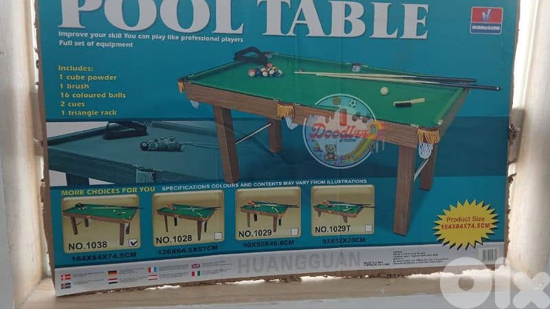 Billiard Table طاولة بيليار Snooker 4