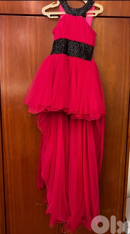 pink butterfly dress 1