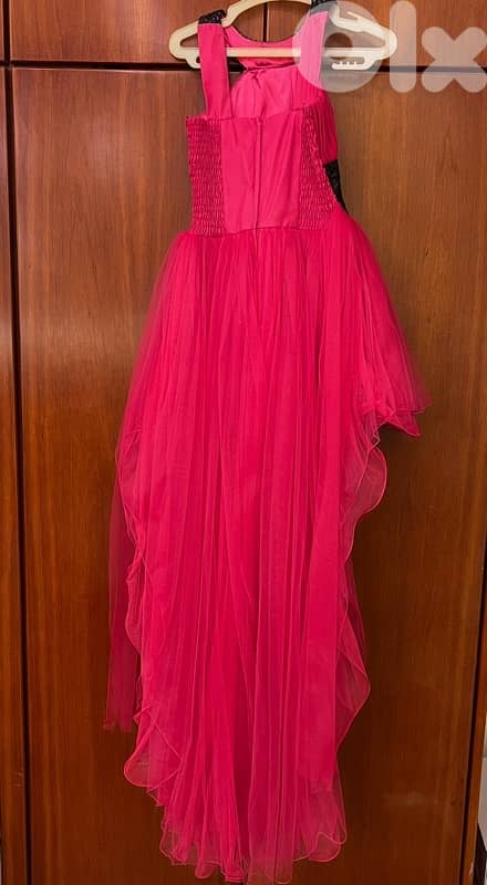 pink butterfly dress 2