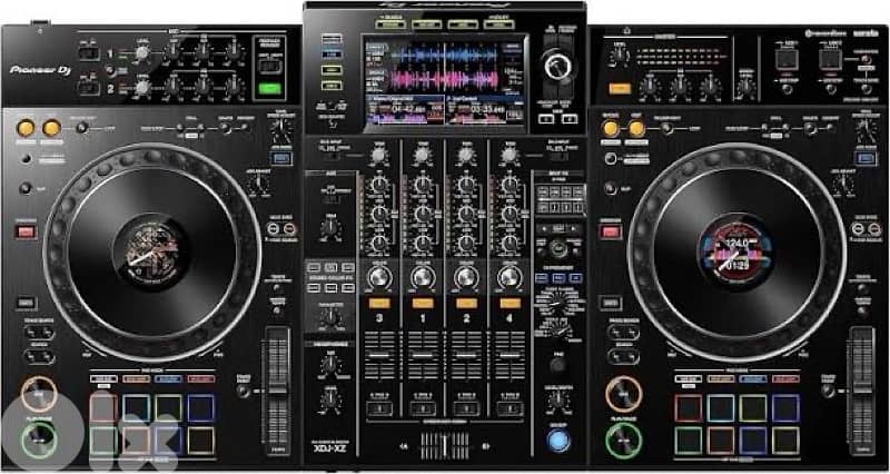 pioneer xdj xz + udg case + laptop stand 2