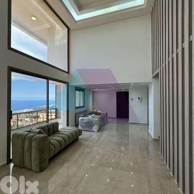 360 m2 triplex apartment+terrace+sea view 4sale in Ain Saade-عين سعادة