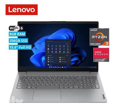Lenovo ryzen 3 8 gb nvme 256 new