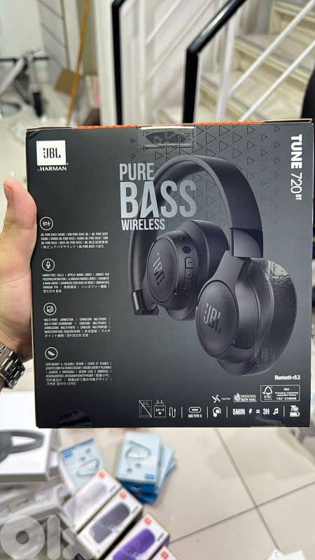 Jbl Tune 720bt black 1