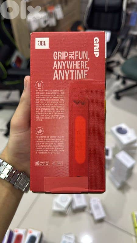 Jbl Grip Speaker red 1