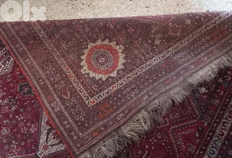 Carpets Shiraz Handmade. 2.17m×3.16m. Excellent condition. 2