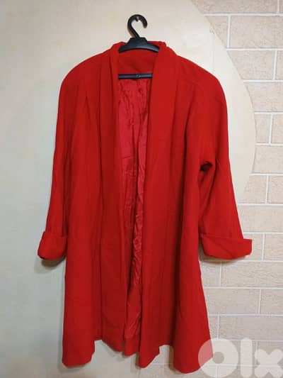 Women Red Coat