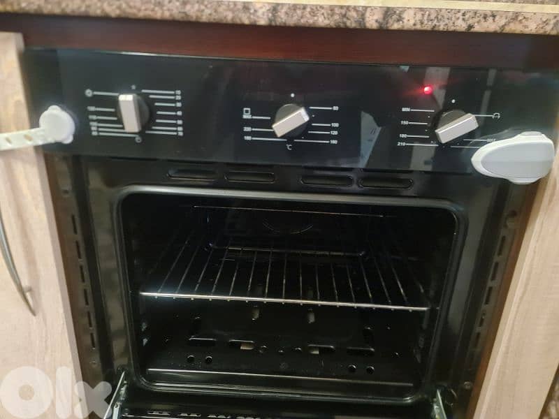 Arda Gas & Electric Oven 60 cm Black 4