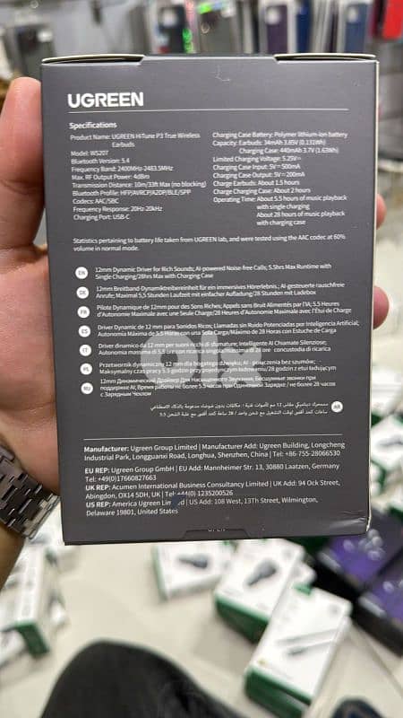 Ugreen Hitune p3 wireless earbuds white 1