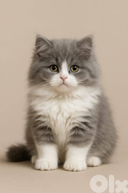 2 month old kitten looking for his furrever home 0