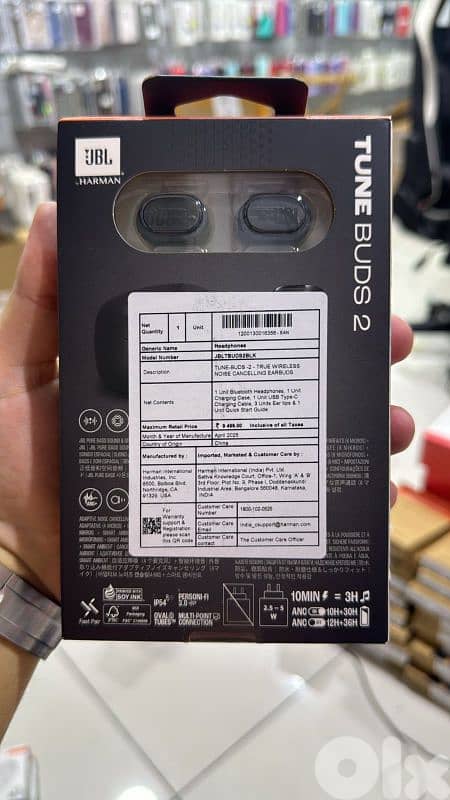 Jbl Tune Buds 2 Black 1