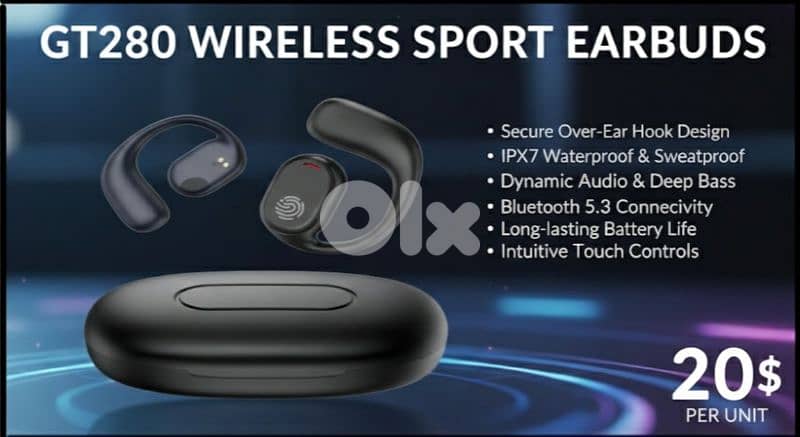 GT280 - Wireless Sport Earbudd 0