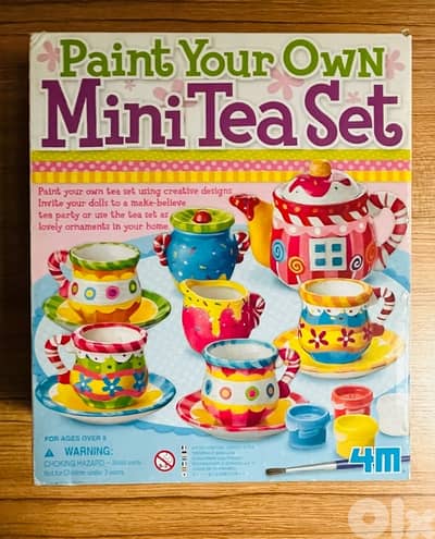 Paint-Your-Own Mini Tea Set