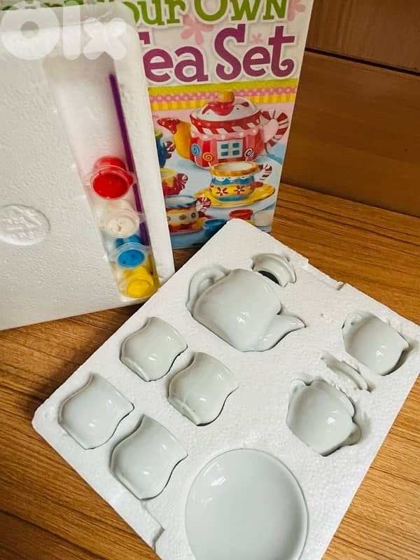Paint-Your-Own Mini Tea Set 2
