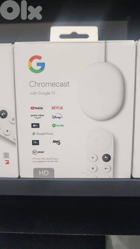 google cheromecast tv 4k 1