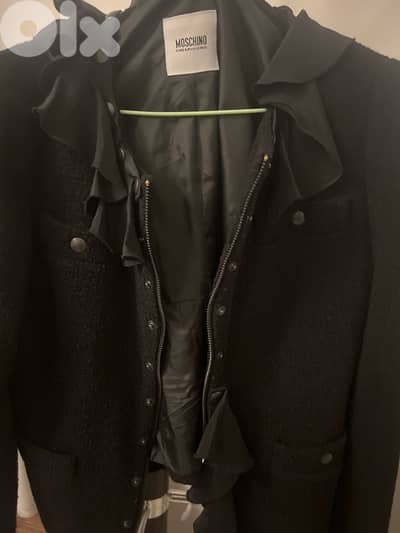 Moschino Black Fashion Designer