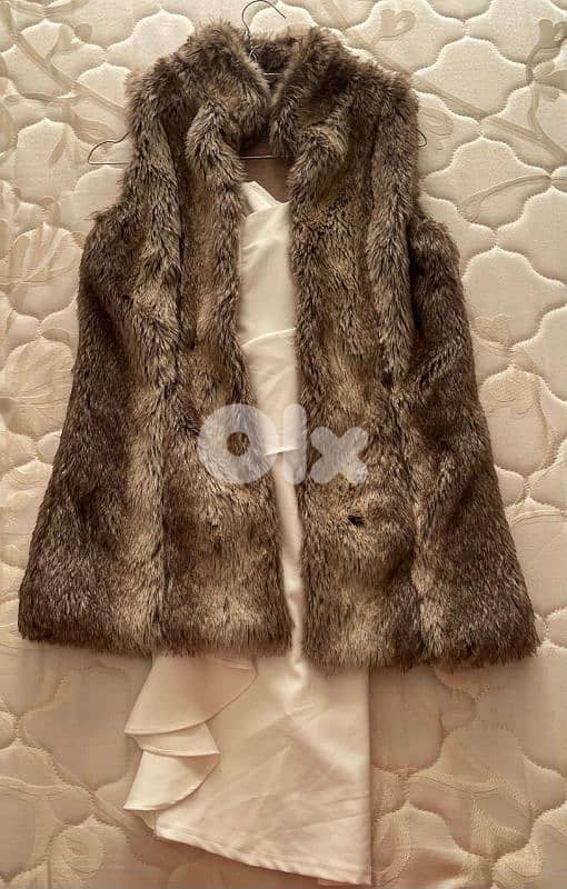 Bershka fur jacket 1