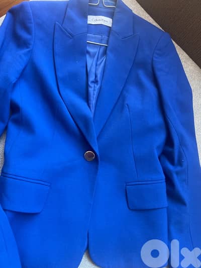 CK blue blazer