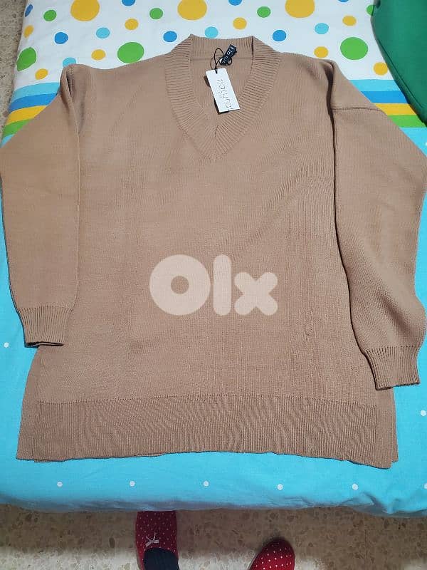 كنزة صوف ناعم Oversize 0