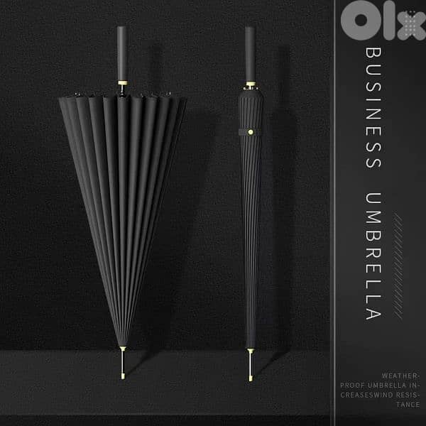 top quality automatic windproof umbrella 48k bones شمسية شماسي 16