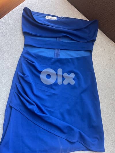 Crankum blue short dress