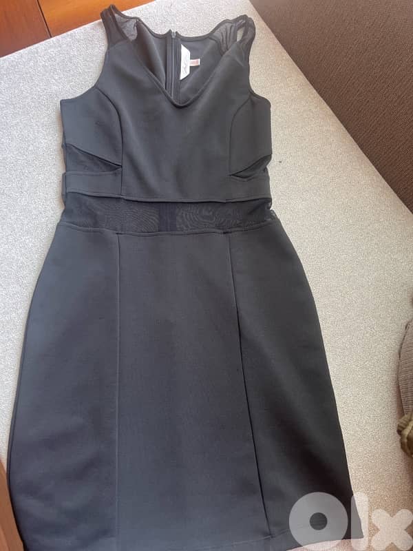 Marilyn Monroe black midi dress 0