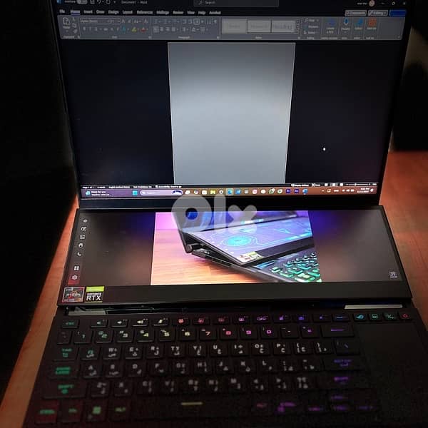 للبيع: Asus Zephyrus Duo 16 (مستعمل بحالة ممتازة) 3