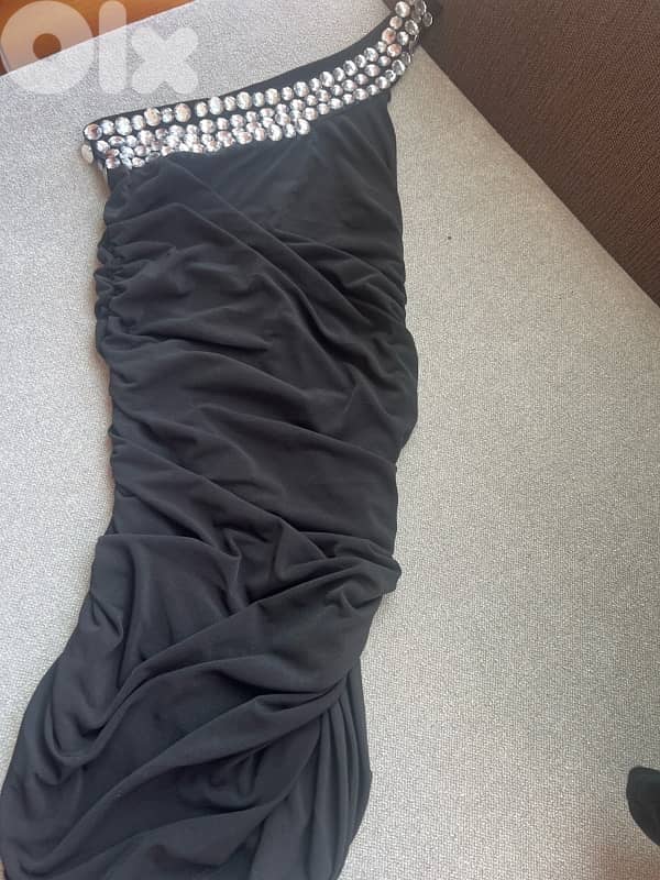 black short party dress 0