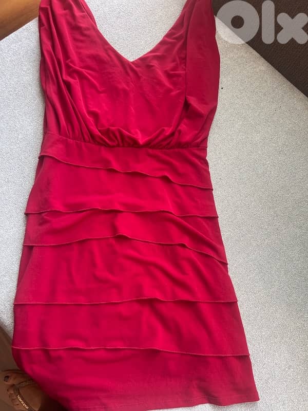 burgundy short evening party dress 0