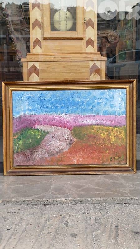 لوحة رسم زيتي 4