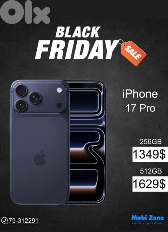 BLACK FRIDAY LIMITED QUANTITY IPHONE 17 PRO 0