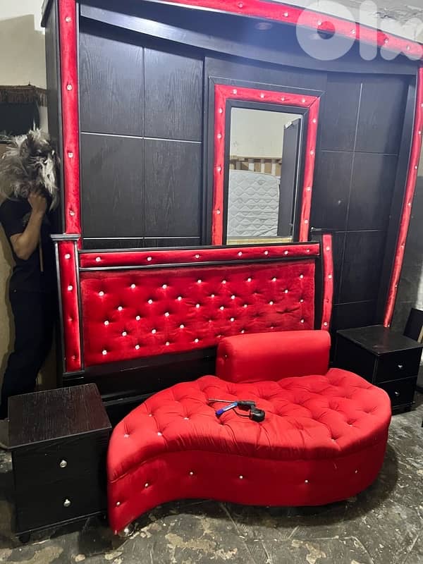 غرفة نوم كاملة مستعملة شبه جديدة 4