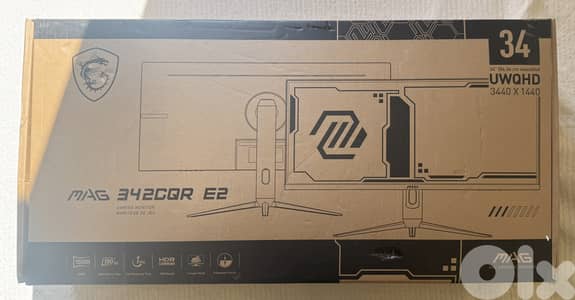 MAG 342CQR E2 - 180 Hz - UWQHD 34" Curved monitor / screen
