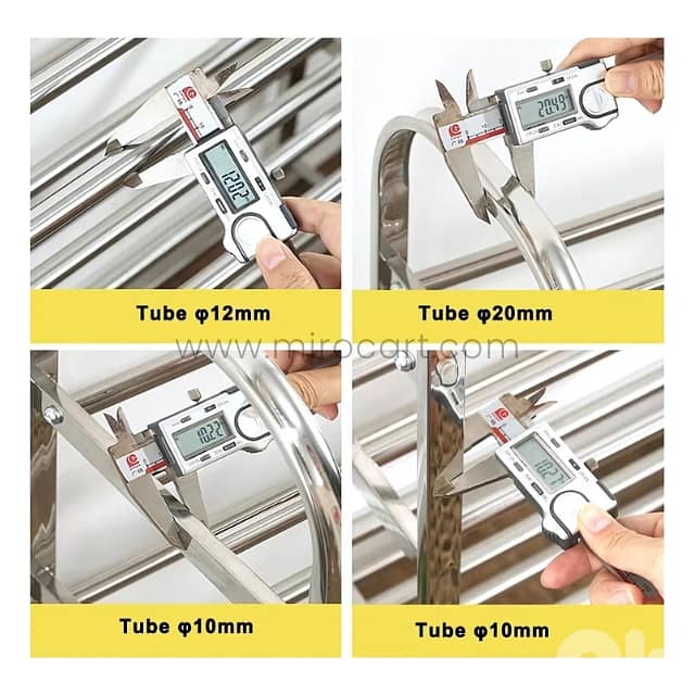 Premium Stainless Steel Shoe Rack – Heavy-Duty, Holds 15+ Pairs 4