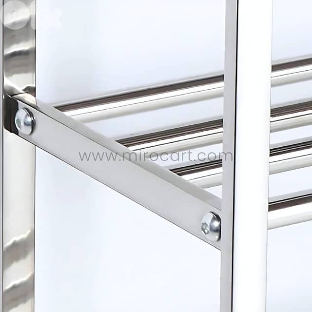 Premium Stainless Steel Shoe Rack – Heavy-Duty, Holds 15+ Pairs 8