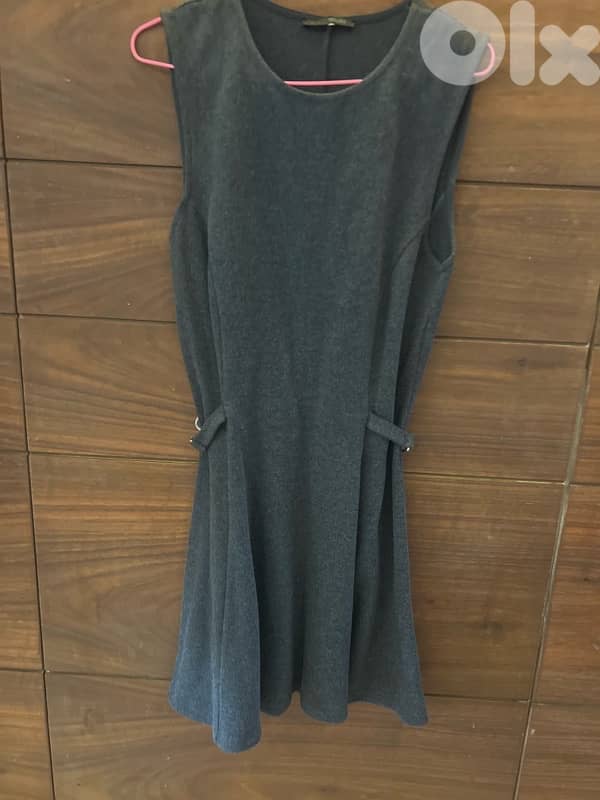 Zara grey dress 0