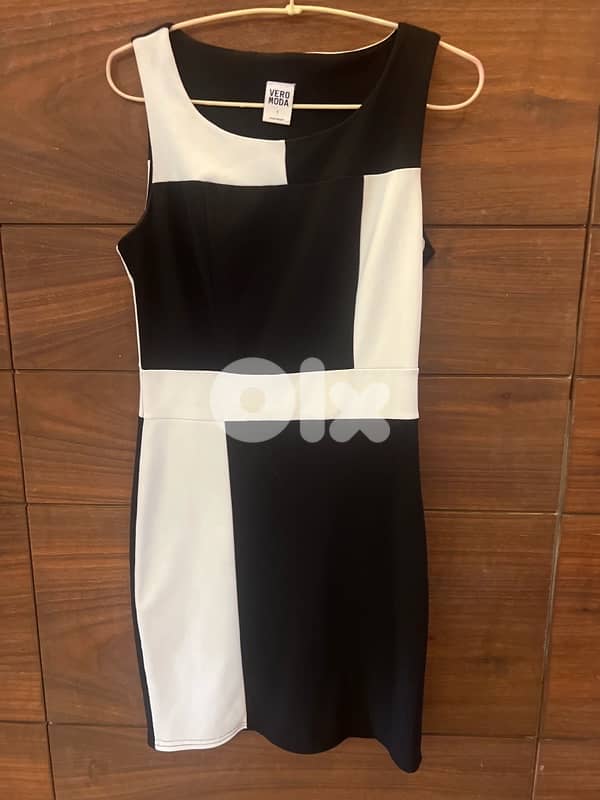 Vero Moda black and white classy dress 0