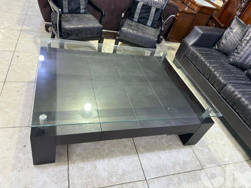 طقم كنبايات شغل توصاية اربع قطع وطاولة 3