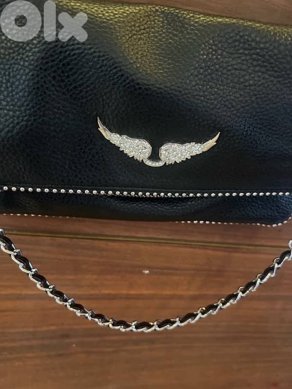 Zadig et Voltaire black stylish bag 1