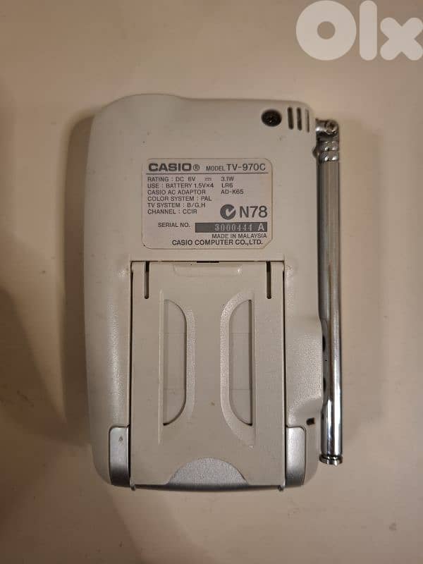 Vintage Casio mini TV 1