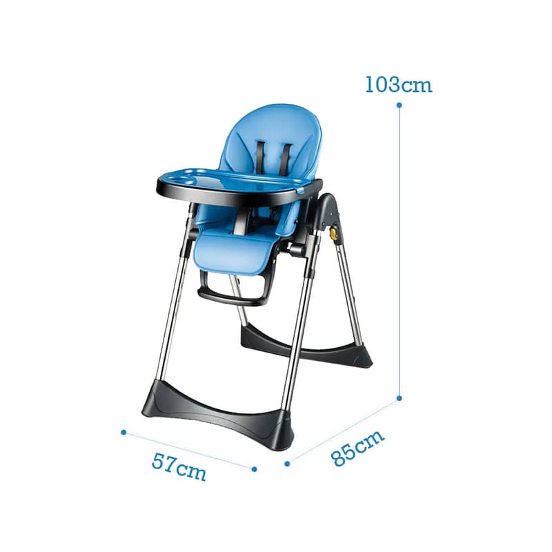 Folding High Chair For Babies And Toddlers - كرسي طعام قابل للطي 1