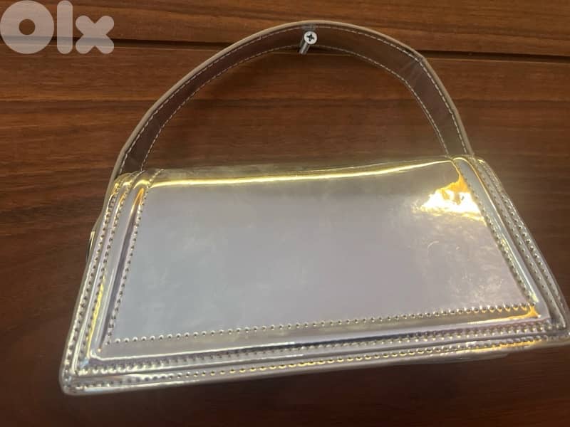 Zara Silver small bag 1