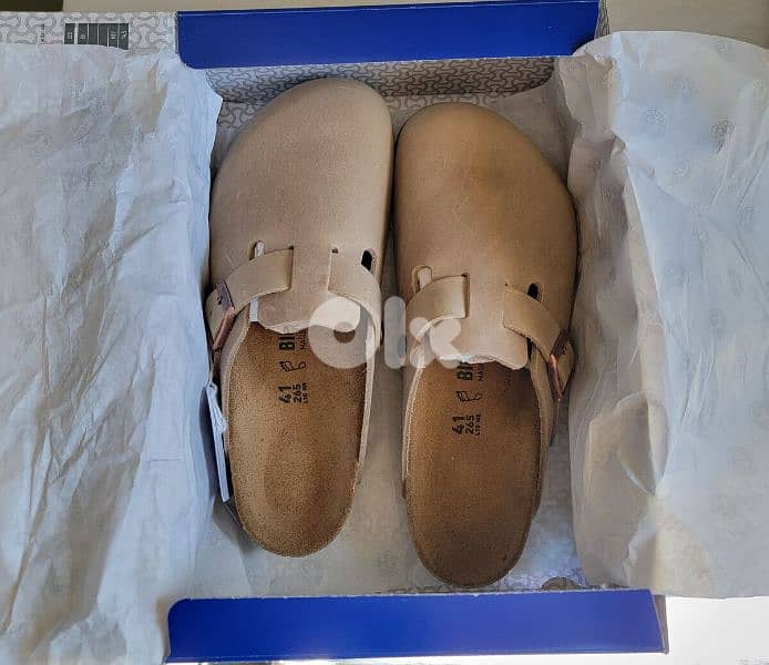 Birkenstock Boston Nubuk Authentic 0