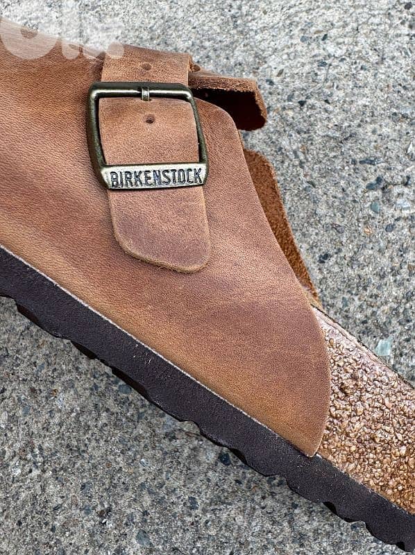 Birkenstock Boston Nubuk Authentic coffee Brown 1