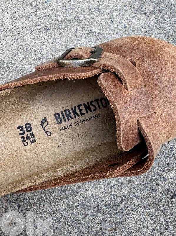 Birkenstock Boston Nubuk Authentic coffee Brown 2