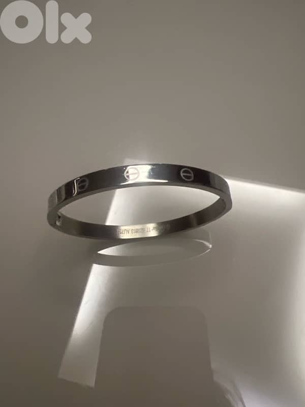 Cartier silver bracelet 0
