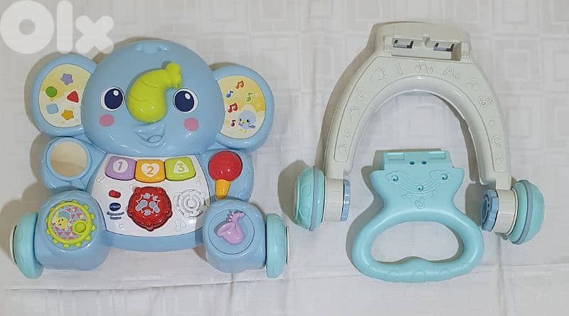 Babywalker Trottino Elephant withframe stop very gd condition like new 10