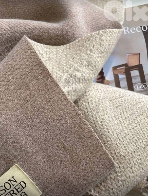 New Woman Cashmere Winter Scarf - Available colors White, Pink, Camel 7