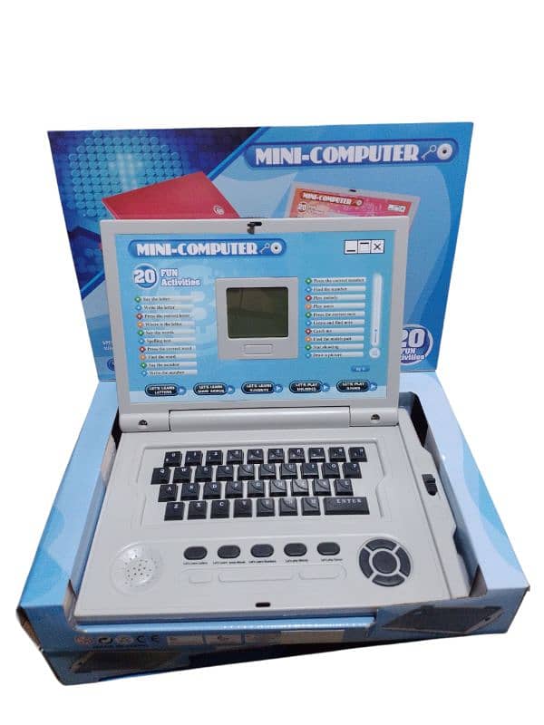 mini computer with 20 fun activities 2