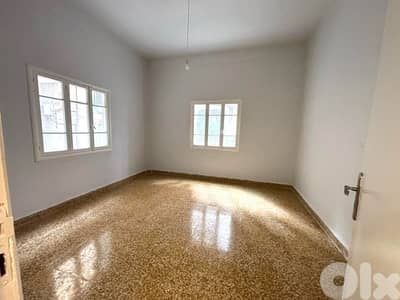 Charming unfurnished apartment for rent in Achrafieh.