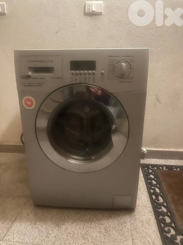 Campomatic washing mashine & dryer غسالة ونشّافة 0